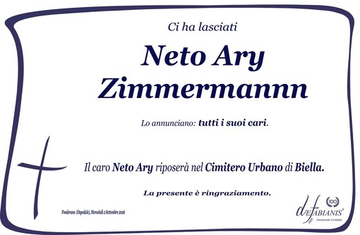 Neto Ary Zimmermannn Neto Ary Zimmermannn