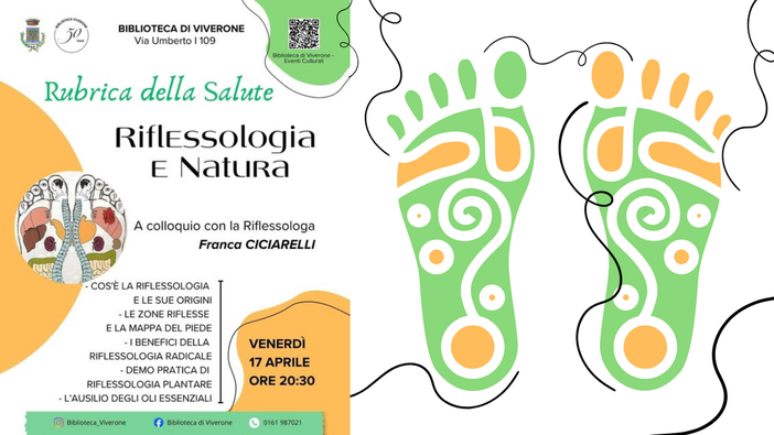 Torna a Viverone la "Rubrica della Salute": appuntamento su riflessologia e natura