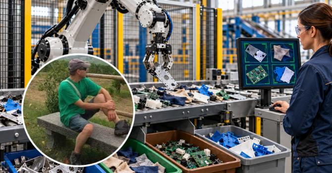 Gestione ambientale, come l’intelligenza artificiale può aiutare le aziende - Immagine generata con ia