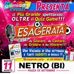Netro: musica, quiz e karaoke in piazza con “Esagerata”