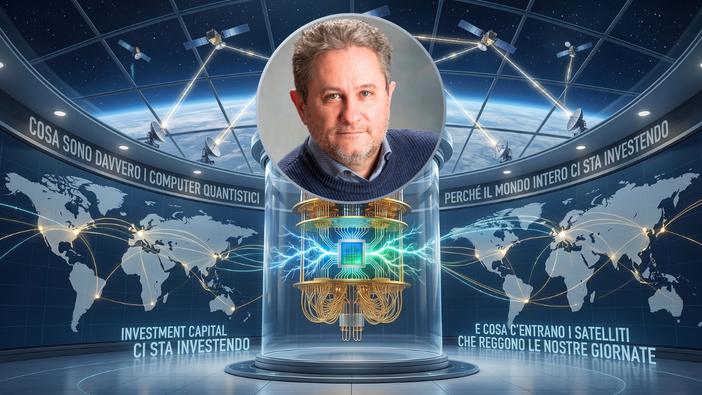 Computer quantistici e servizi satellitari: a Pralungo un incontro con Marco Secco Computer quantistici e servizi satellitari: a Pralungo un incontro con Marco Secco