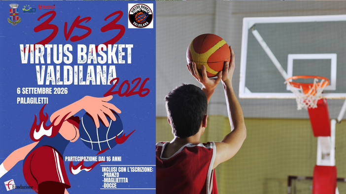 Virtus Basket, a Valdilana torneo 3 contro 3 Virtus Basket, a Valdilana torneo 3 contro 3