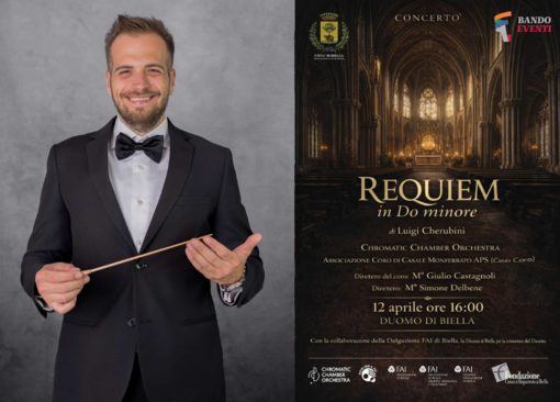 Il “Requiem” di Cherubini risuona nel Duomo di Biella: appuntamento il 12 aprile