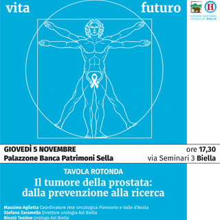 Biella, la salute degli uomini in una tavola rotonda con Fondo Edo Tempia e ASL
