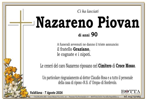 Nazareno Piovan Nazareno Piovan