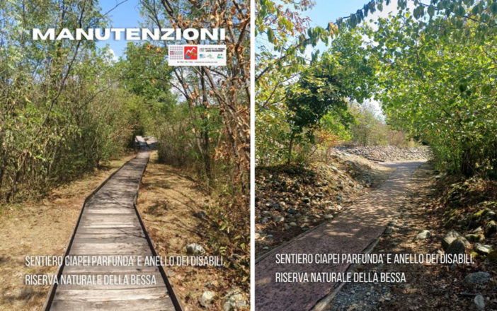 Sentieri e passerelle, interventi dell’EGAP nella Riserva della Bessa Sentieri e passerelle, interventi dell’EGAP nella Riserva della Bessa