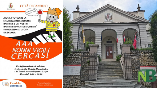 Più sicurezza davanti alle scuole: Candelo cerca nuovi Nonni Vigile Più sicurezza davanti alle scuole: Candelo cerca nuovi Nonni Vigile