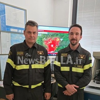 Monte Barone in fiamme: fronte critico tra Le Piane e l’Alpe Noveis
