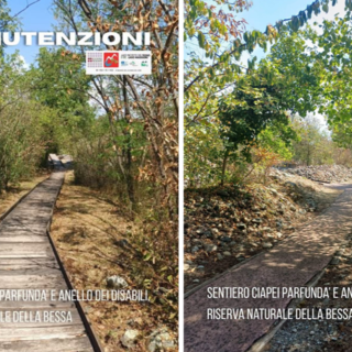 Sentieri e passerelle, interventi dell’EGAP nella Riserva della Bessa Sentieri e passerelle, interventi dell’EGAP nella Riserva della Bessa