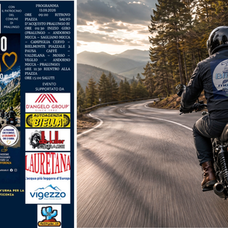 Pralungo, motori e solidarietà con il Motoclub Polizia di Stato - Immagine generata con IA