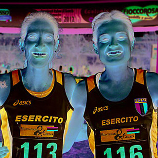 Nadia Ejjafini e Elena Romagnolo (Foto Colombo/Fidal)