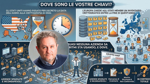 Dove sono le vostre chiavi? Crittografia, le scadenze si avvicinano, ma le aziende non sono pronte