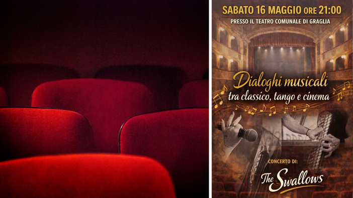 A Graglia “Dialoghi musicali tra classico, tango e cinema”