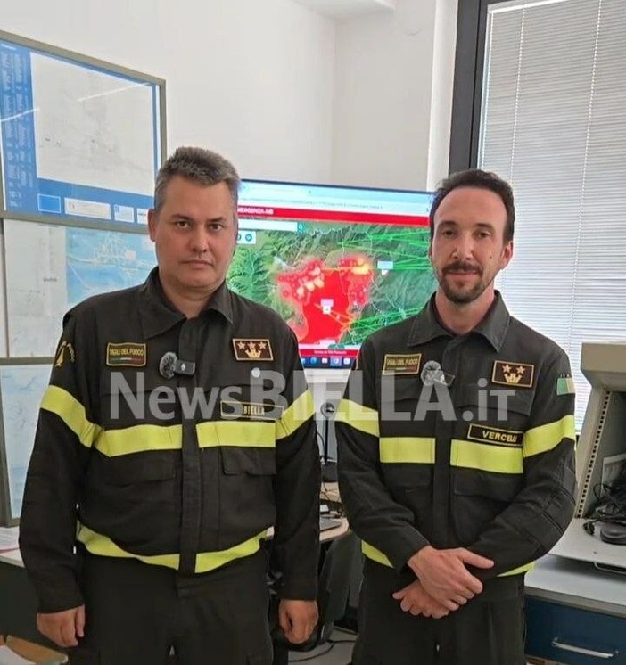 Monte Barone in fiamme: fronte critico tra Le Piane e l’Alpe Noveis