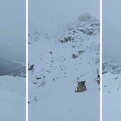 Neve abbondante nella Conca di Oropa: 40 - 50 centimetri imbiancano il paesaggio - Video di Mauro Benedetti