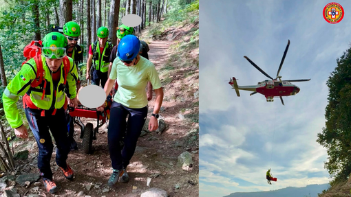 Soccorso Alpino ed eliambulanza: tre operazioni nel Biellese Soccorso Alpino ed eliambulanza: tre operazioni nel Biellese