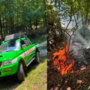 Emergenza incendi in Valsesia, mobilitati 16 volontari AIB dal Biellese - Foto AIB