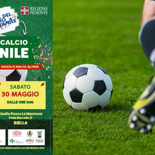 Sport, giochi e fair play: a Biella la Festa del Calcio Giovanile
