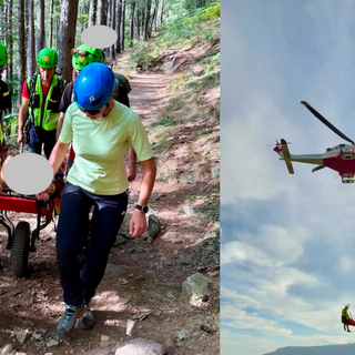 Soccorso Alpino ed eliambulanza: tre operazioni nel Biellese