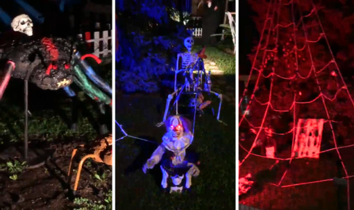 A Vigliano un giardino da incubo: tra lapidi e scheletri, Halloween prende "vita" A Vigliano un giardino da incubo: tra lapidi e scheletri, Halloween prende "vita"