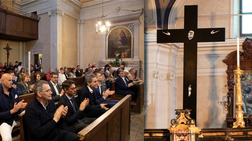 Pollone, una Crocifissione di Lorenzo Puglisi per celebrare Pier Giorgio Frassati Pollone, una Crocifissione di Lorenzo Puglisi per celebrare Pier Giorgio Frassati