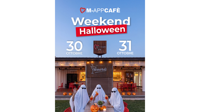 Halloween da M-AppCafè, una serata in maschera per inaugurare il nuovo allestimento autunno-inverno