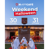 Halloween da M-AppCafè, una serata in maschera per inaugurare il nuovo allestimento autunno-inverno