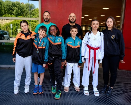 Grande prova della New Generation Taekwondo, medaglie e ottime posizioni a Quiliano