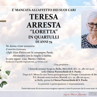Teresa Arresta "Loretta" in Quartulli Teresa Arresta "Loretta" in Quartulli