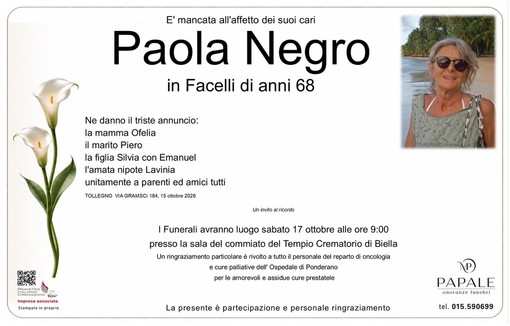 Paola Negro in Facelli