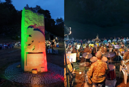 Valle del Cervo in festa per i 60 anni degli Alpini, suona la Fanfara di Pralungo