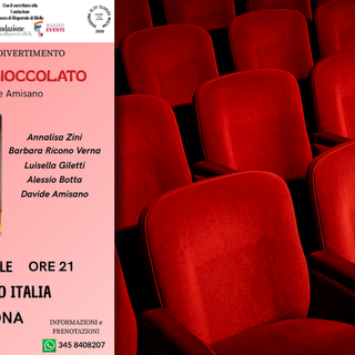 "Rossetto e Cioccolato" a Lessona: in scena la Filodrammatica Lessonese