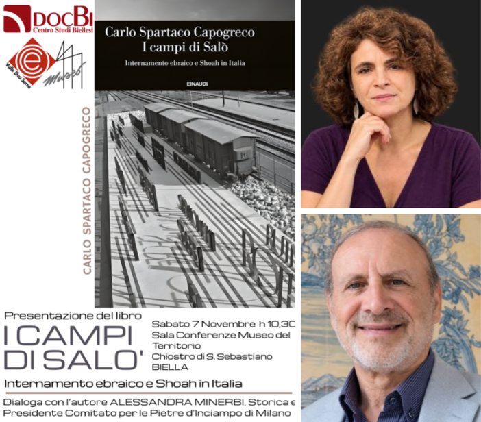 Biella, Capogreco presenta “I campi di Salò” al Museo del Territorio Biella, Capogreco presenta “I campi di Salò” al Museo del Territorio