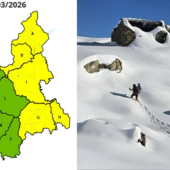 Maltempo, allerta gialla anche su Biella: attenzione alla neve in quota
