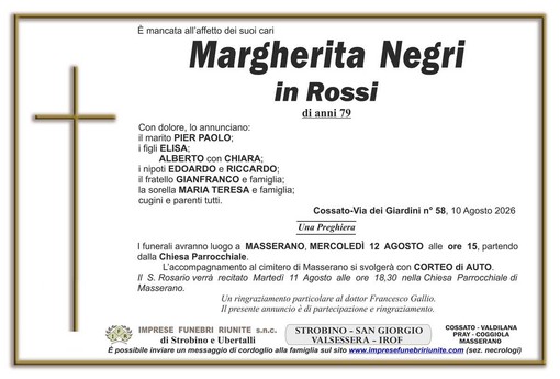 Margherita Negri in Rossi Margherita Negri in Rossi