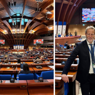 Ramella Pralungo a Strasburgo: democrazia e scuola tra i temi del Congresso - Foto dalla pagina Facebook di Emanuele Ramella Pralungo
