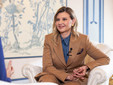 Bonato al palazzo presidenziale di Kyiv: l'intervista a Olena Zelenska Bonato al palazzo presidenziale di Kyiv: l'intervista a Olena Zelenska
