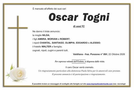 Oscar Togni Oscar Togni