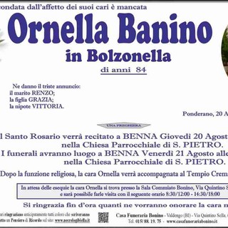 Ornella Banino in Bolzonella