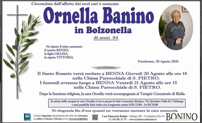 Ornella Banino in Bolzonella