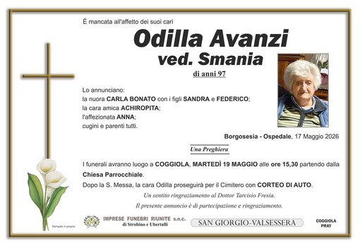 Odilla Avanzi, ved. Smania Odilla Avanzi, ved. Smania