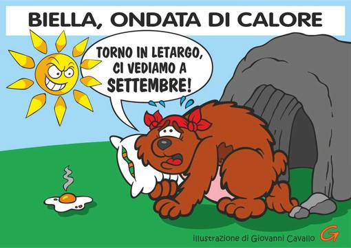 Meteo Biella: estate anticipata e caldo record - Illustrazione di Giovanni Cavallo Meteo Biella: estate anticipata e caldo record - Illustrazione di Giovanni Cavallo