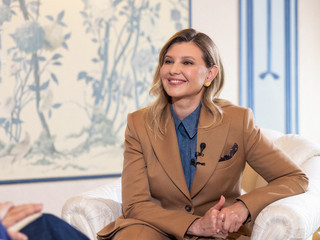 Bonato al palazzo presidenziale di Kyiv: l'intervista a Olena Zelenska Bonato al palazzo presidenziale di Kyiv: l'intervista a Olena Zelenska