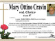 Mary Otino Cravin Ved. Clerico