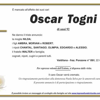 Oscar Togni Oscar Togni