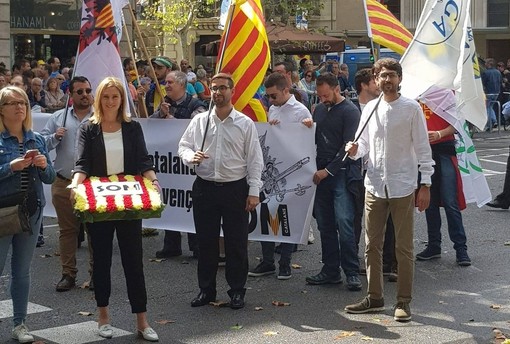 Alessio Ercoli alla Diada di Barcellona: "La Lega è l'unico partito italiano a sostenere la causa catalana"