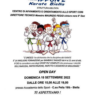 Ippon2 Karate ti aspetta all'Open Day, domenica 18 settembre, per conoscere il Karate