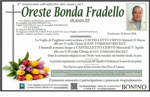 Oreste Bonda Fradello