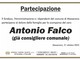 Antonio Falco, partecipazione