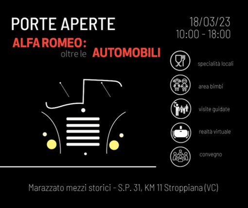 Collezione Marazzato: al Porte Aperte del 18 Marzo le testimonianze sulla storia dei commerciali Alfa Romeo